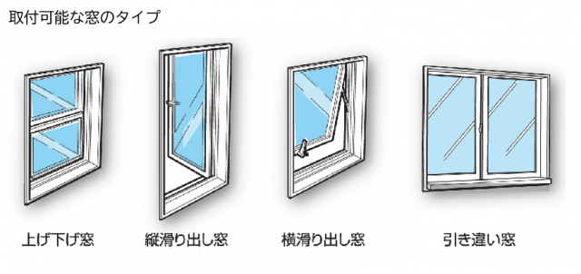 インテリア網戸　片引き　【窓用】