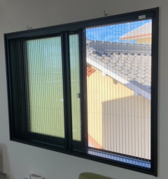 インテリア網戸　両引き　【窓用】